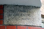 Gevelsteen schoolgebouw Amaliastraat.
<br/>
Gert-Jan Lobbes, 2016
